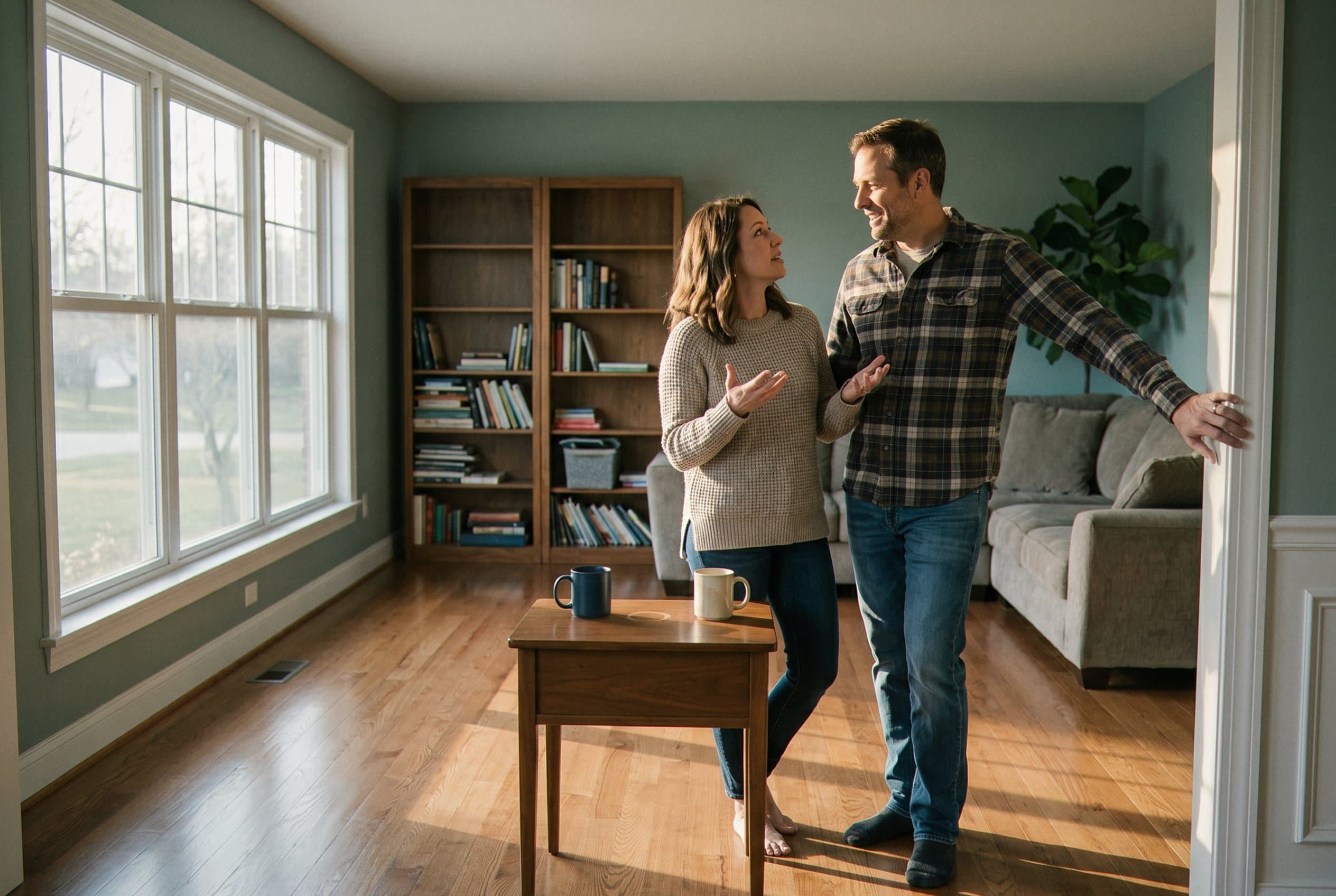 Homeowners satisfied after restoration completion